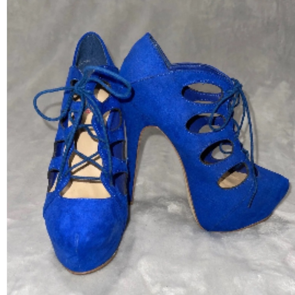 JustFab Pumps blue Size 8